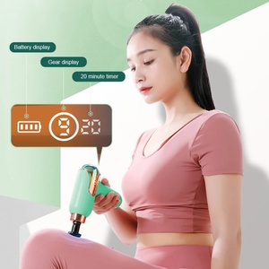 Sport Use 9 Gears <b>Vibration</b> <b>Mini</b> Muscle Deep Tissue Massage Gun Fitness Full Body Sculpting Machine - Product Image 6