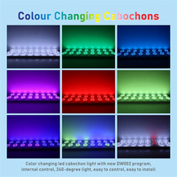 60Mm Caméléon Amusement Ride Ampoule Cabochon Étanche Rgb E14 Fairground Light