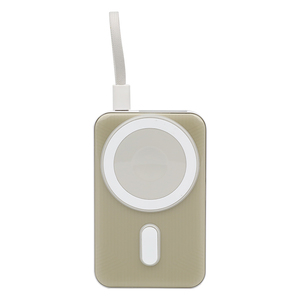 Batería Externa Magnética Semi Sólida de 10000 mAh, Apta para Teléfono Móvil y Reloj Inteligente, con Soporte - Product Image 2