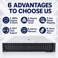 Server NAS R740xd R740 R730 Banyak Drive 24 Slot DIMM DDR4 Memori Daya Redundan Pengoperasian Berkelanjutan Waktu Lama
