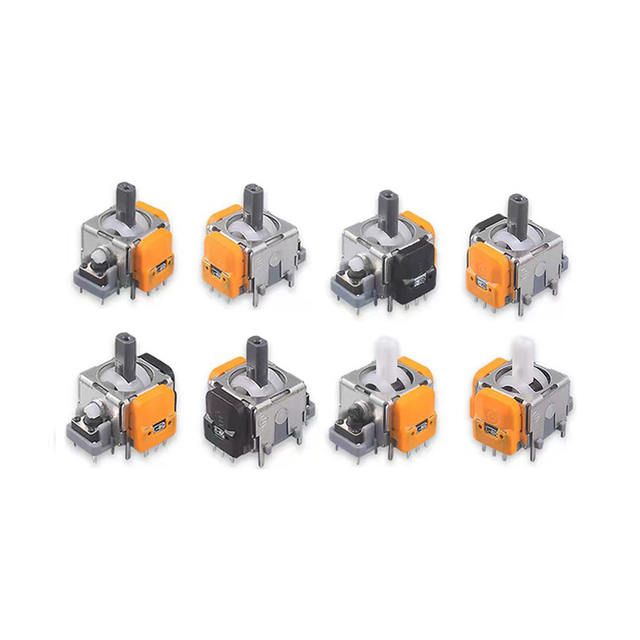 GINFULL Hall Effect Joystick for PS5 for PS4 3D Analog Sticks Sensor Module Enhanced Thumbsticks Drift Fix Mod Rocker