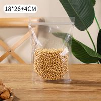 Sac cadeau artisanal givré portable à huit côtés, réutilisable, avec fermeture éclair, personnalisable, en aluminium laminé, pour spécialités, snacks, noix et produits bruts