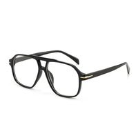 Lunettes de soleil carrées à double pont pour femmes, style pilote, protection UV400, anti-lumière bleue, monture en T, protection solaire tendance