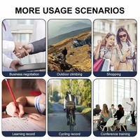 Kamera inframerah penglihatan malam, kamera perekam Video Digital HD nirkabel penglihatan malam, kamera BodyCam keamanan Wifi