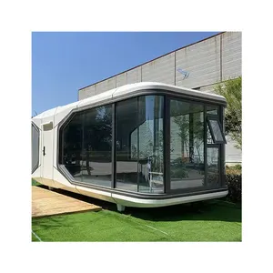 Prefab House Detachable Space Capsule Bed Cabin Hotel Container Home Sleep Pod Outdoor Mobile Tiny House Luxury Capsule House