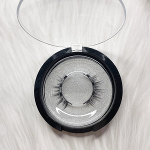Cils magnétiques épais et volumineux, courbure naturelle, sans colle, réutilisables, bandes de cils faites à la main, maquillage pour les yeux pour femmes, une paire - Product Image 4