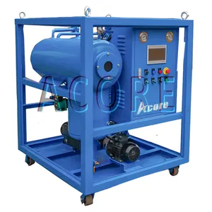 High Performance Transformer Oil Filter Systems Portable Oil Purification Equipment
