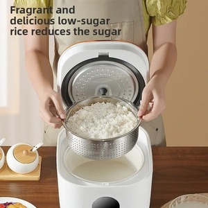 Cuisinière à riz électrique intelligente à affichage numérique, multifonctionnelle, 3L, petite, pour la maison, avec fonction de cuisson de soupe et maintien au chaud - Product Image 3