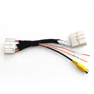 Tự Động Điện Tử Rear View <span class=keywords><strong>RCA</strong></span> Video Chuyển Đổi Cáp Máy Ảnh Kết Nối <span class=keywords><strong>Adapter</strong></span> Cho Toyota Levin Corolla Rav4 Chr Highlander Camry - Product Image 2