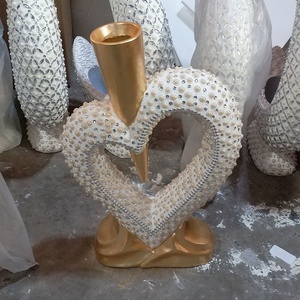 Vase à fleurs blanche décorative pour mariage, grande taille, style moderne, personnalisé, décoration de la maison, perle - Product Image 2