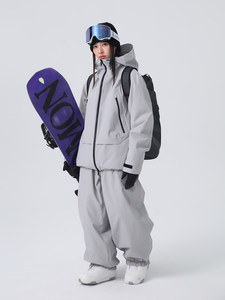 Nouvel ensemble de combinaison de ski imperméable rembourrée 3L pour femmes, snowboard, hommes, ski alpin, vêtements de ski professionnels chauds pour l'hiver - Product Image 3