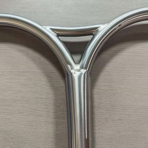 Barre en T en titane pour trottinette freestyle professionnelle, guidon en titane usiné CNC - Product Image 3