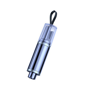 Martillo de Emergencia para Auto, Herramienta de Seguridad con Rompeventanas y Cortador de Cinturón de Seguridad para Uso en Emergencias Vehiculares, 101g, Material de PC Negro - Product Image 1