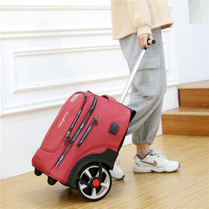 Mochila Escolar de Gran Capacidad, Mochila de Viaje Multiusos, Equipaje de Mano, Maleta con Ruedas, Maleta con Ruedas Giratorias - Product Image 2