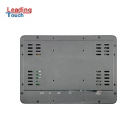 Monitor de pantalla táctil para montaje en pared, pantalla LCD IPS de 10,1 pulgadas, HD, 10 puntos, capacitivo, con altavoz