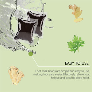 Bulan Selatan 10 buah sirkulasi darah meningkatkan kelelahan nyeri nyeri kaki Achy menenangkan perawatan tubuh kaki rendam manik-manik - Product Image 4