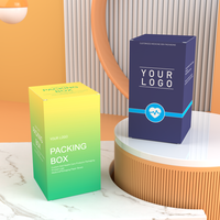 Boîte d'emballage en carton pour comprimés et pilules médicales, personnalisable avec logo, recyclable et imprimée