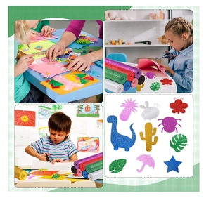 Đầy Màu sắc 2mm long lanh EVA bọt cuộn cho các trường học Lớp Học bảng thông báo trang trí nội thất - Product Image 3