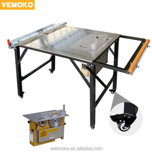 Scie à table portable multifonctionnelle certifiée CE pour le traitement des panneaux écologiques avec lame de rainurage anti-éclats - Product Image 6