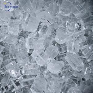 Tubo de hielo de máquina plana de corte sólido transparente industrial 5 toneladas 10,20, máquina de hielo tubular de cilindro de 30 toneladas con precio de fábrica - Product Image 6