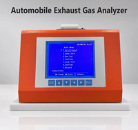 Analyseur de gaz d'échappement portable Oceanus OC-501 haute précision, 5 gaz, imprimante intégrée, stockage de 500 données, RS232, testeur de rapport air-carburant