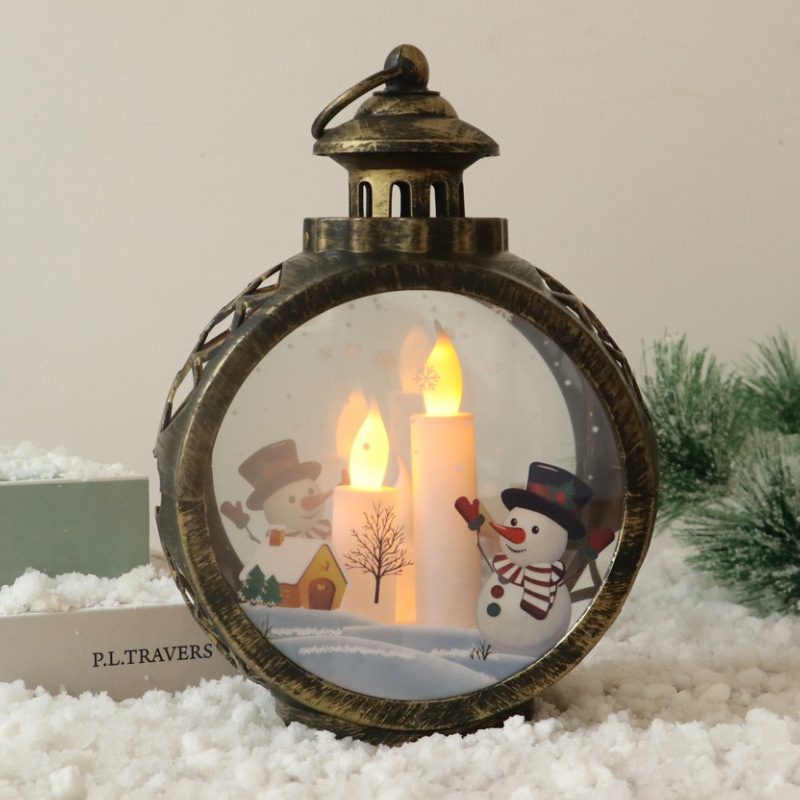 Snowman--Bronze L Size