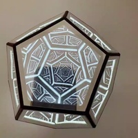 BETTER Magnifiques Ornements Créatifs pour la Maison, Lampe Abyssale Polyèdre Fantastique, Décoration de Table