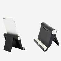 Support de téléphone portable en plastique réglable, support de bureau, designs gratuits pour smartphone et tablettes, cadeau original