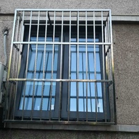 Ventanas Antirrobo de Acero Inoxidable para Apartamentos, Hogares, Balcones y Ventanas de Bahía con 5 Años de Garantía y Diseño Moderno y Minimalista