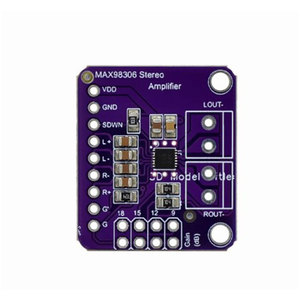 แม็กซ์ 98306 เครื่องขยายเสียงสเตอริโอ 3.7W คลาส D สำหรับระบบสเตอริโอ - Product Image 1