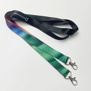 High Quality Custom Logo Dye Sublimation <b>Polyester</b> Keychain <b>Lanyard</b> Wholesales <b>Lanyard</b> Strap - Product Image 1