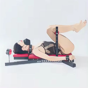 Spotgoedjes slavenbevestigingsframe geforceerde beenstreters bindend geforceerd fixatieframe BDSM knielinstrumenten sekspositiemeubilair - Product Image 3