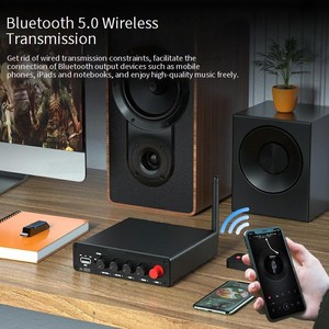 Hifi Điện Nhà Âm Thanh Khuếch Đại 2.1 Kênh Amp Cho TV Máy Tính Loa Siêu Trầm <span class=keywords><strong>Mini</strong></span> Sốt Âm Thanh Nhà Thông Minh Loa - Product Image 2