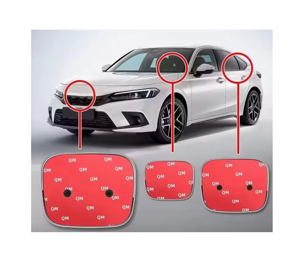 車の機能ボタンのラベルステッカー Compatible With Jazz For Vezel For HRV 2014-2021ウ Style & Protect Your Honda VEZEL/HR-V with Rear Door Bowl Stickers!
