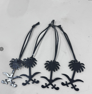 Amuletos Decorativos de Palmeras Tropicales Vibrantes (Multicolores) - Product Image 2