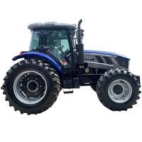 Traktor Pertanian Besar 200HP Buatan Pabrik Cina/Traktor Mini Pertanian Kecil untuk Pertanian Kompak, Pengalaman Manufaktur 20 Tahun