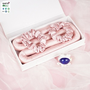 Keine Hitze Lockiges Haar Produkte Damenmode Mulberry Silk Hair Rollers - Product Image 2
