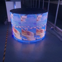 Écran LED d'intérieur KENSUN P1.95 à pas de pixel fin, mur vidéo haute définition pour salle de conférence et affichage commercial
