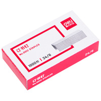 Pour Deli Staples 0012 Universal 24/6 Agrafeuse de bureau manuelle Agrafes métalliques n ° 12