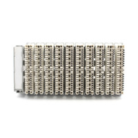 Bloc de terminaison IDC, calibre de fil 22AWG, 100 paires, KRONE LSA, module de distribution de bornier MDF