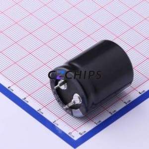 Condensateur électrolytique en aluminium à encliquetage HP221M400N310A, composant traversant (THT), D25xL31mm 220uF 20% 400V 10mm - Product Image 2