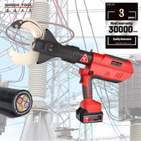 QS-B85C Batteriebetriebene Hydraulische Elektroschneidemaschine aus Legierungsstahl für Kupfer-, Aluminium- und Armierte Kabel und Leitungen mit 70mm Durchmesser