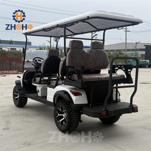 Nouvelle voiturette de golf électrique 6 <span class=keywords><strong>places</strong></span>, buggy <span class=keywords><strong>utilitaire</strong></span>, <span class=keywords><strong>meilleur</strong></span> prix, véhicules électriques, voiturettes de golf électriques avec pneus de 12/14 pouces - Product Image 3