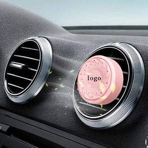 Accessoires d'intérieur : Désodorisant de voiture au parfum de musc, moule en silicone en forme de pétale, tablette aromathérapie en PVC, parfum solide naturel pour voiture - Product Image 4
