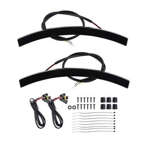 Feux de clignotants de garde-boue de roue, noir fumé, feux de garde-boue LED avant pour <span class=keywords><strong>Can</strong></span> <span class=keywords><strong>Am</strong></span> <span class=keywords><strong>Spyder</strong></span> F3 RS ST RT 2013-2018 - Product Image 5