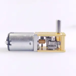 90 Degree N20 12V Miniature DC Worm Gear Drive Motor For Electrical Products N20-1218 Gear Motor