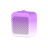 Speaker Mini Portabel Plastik Warna-warni Tipe C Model Pribadi Baru dengan LED RGB 5.1 dan Daya Tahan Baterai 3-5 Jam untuk Rumah