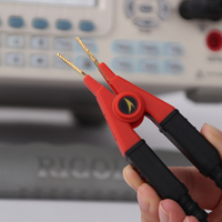 Carrete de eje concéntrico ETA4558G, cables de prueba de cuatro sondas, abrazadera de prueba Kelvin, línea de conexión de cable de alta precisión