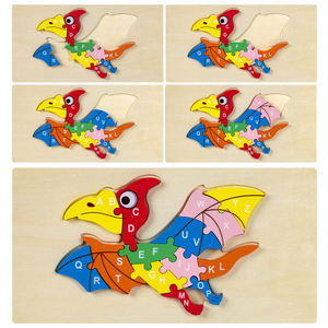 ของเล่นไ<span class=keywords><strong>ม</strong></span>้สำหรับเด็กวัยหัดเดิน3D สัตว์ปริศนาไดโนเสาร์<span class=keywords><strong>ม</strong></span>อนเตสซอรี่เพื่อการศึกษาพัฒนาการเด็กเรียนรู้ของเล่นของขวัญสำหรับเด็กทารก - Product Image 4