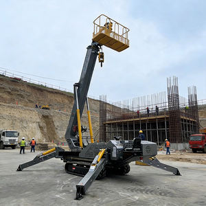 รถเครนแมงมุม RST L-235 ขนาด 3 ตัน พร้อม Fly <span class=keywords><strong>Jib</strong></span> Knuckle Boom Lift รองรับน้ำหนัก 5 ตัน 8 ตัน 12 ตัน รถเครนแมงมุมไฟฟ้าขนาดเล็กแบบลากจูง พร้อมตะกร้าบรรทุกคน - Product Image 3